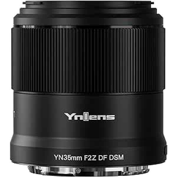 YONGNUO YN35MMF2Z DF DSM objektīvs AF/MF saderīgs ar Nikon Z stiprinājumu