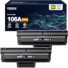 KEENKLE Black 106A W1106A dažai, suderinami su HP 106A W1106A, skirta HP Laser 107w dažais, skirta HP Laser MFP 135wg 137fwg 137fnw 135w 135a 135r, skirta Laser 107a Laser 1017r