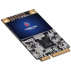 Gamerking SSD mSATA 256 GB integrētais cietvielu cietais disks augstas veiktspējas cietais disks galddatoram, ieskaitot SSD (256 GB, Msata)