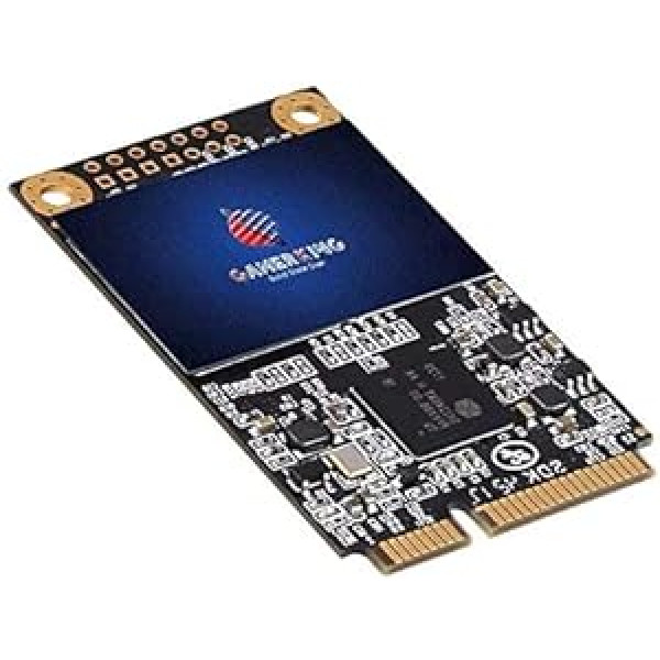 Gamerking SSD mSATA 256 GB integrētais cietvielu cietais disks augstas veiktspējas cietais disks galddatoram, ieskaitot SSD (256 GB, Msata)