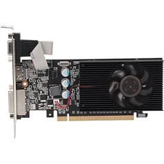 Yunseity GT610 Office Graphics Card with 2GB DDR3 Memory, 64-bit 810MHz PCI Express 2.0 Graphics Card, Supports HDMI VGA DVI for Computers