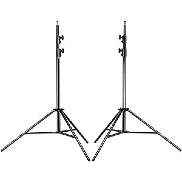 NEEWER PRO 9fuß/260cm Federbelastete Heavy Duty Fotografie Foto Studio Licht Ständer mit 1/4