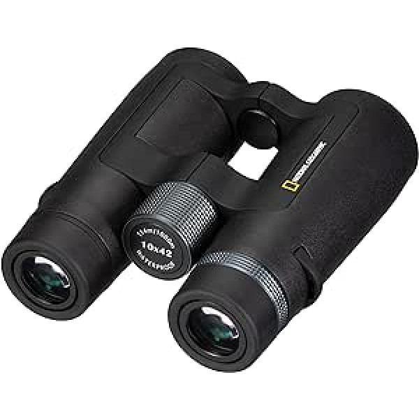 National Geographic Trueview NG 10x42 Binoculars Waterproof Multi Coated Lens with 10x Magnification Ideal for Nature Observation with Bag