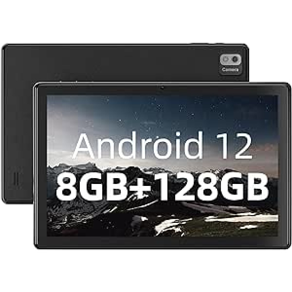 SGIN 10,1 collas planšetdators Android 11, 8 GB RAM, 128 GB ROM (paplašināms 256 GB), 1920 x 1200 FHD IPS, astoņkodolu līdz 1,6 GHz, 5 MP + 8 MP telekamera, akumulators 6000 mAh, GPS 4G/5 GPS.