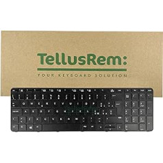 TellusRem Replacement Keyboard Italian Not Backlight for HP 450 G3, 450 G4, 455 G3, 455 G4, 470 G3, 470 G4