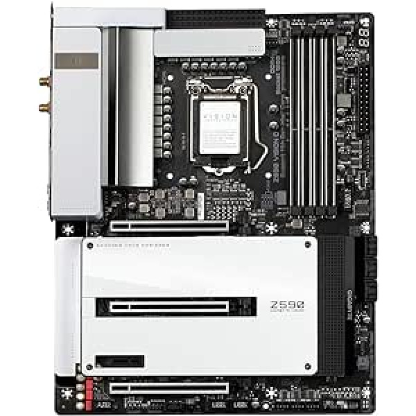 PagrindinÄ— plokštÄ— GIGABYTE Z590 Vision D LGA1200 DDR4 6xSATA 1xM.2 ATX MB