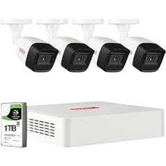 5.0 MP DVR Surveillance Camera Set