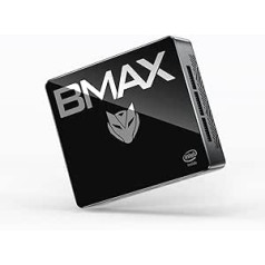 BMAX Mini PC N95 (līdz 3,4 GHz) 16 GB DDR4 RAM 512 GB Intel 12th Gen B4 mazs dators, HDMI 4K@60 3 ekrāna displejs, mazs enerģijas patēriņš mājas kinozālei/biroja mini spēļu datoram Gigabit Ethernet