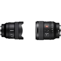 Sony SEL14F18GM | Pilna formāta FE 14 mm F1.8 GM - Premium G Master sērijas objektīvs ar fiksētu fokusa attālumu un FE 24 mm f/1.4 GM | Pilns formāts, platleņķis, augstākās klases (SEL24F14GM)