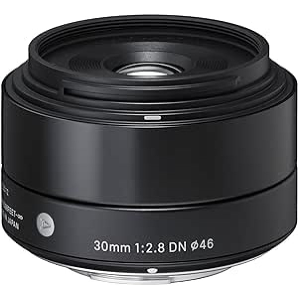 Sigma 30mm f/2.8 DN MFT Fit objektīvs — melns