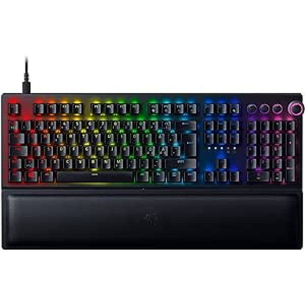 Razer BlackWidow V3 Pro (geltonas jungiklis) – Šiaurės šalių išdėstymas