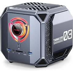 ACEMAGIC Tank03 Mini Gaming PC, Intel i7-12700H (14C/20T, up to 4.7Ghz), RTX3070 Graphics Mini PC, 32GB DDR5 1TB NVME SSD Mini Computer with WiFi6 | Dual 2.5G LAN | 8K UHD | Win11 Pro | Type-C