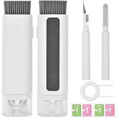 Cleaning Set, Cleaning Brush for Airpods and Wireless Headphones, Earphones, Keyboard Cleaner, Multifunctional Cleaning Kit for Keyboard, Smartwatch, Computer, Mobile Phone, Camera, Laptop