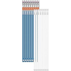 OSRAM 8 Pack 15W G13 LED lampas ar diviem galiem 6500K vēsas dienasgaismas rentablas elektromagnētiskās balasta caurules