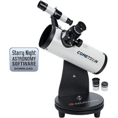 Celestron 21023 76 mm Cometron FirstScope teleskops – Weiß, Schwarz