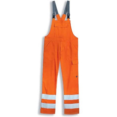 Uvex Protection Flash 8893 vīriešu darba bikses - oranžas augstas redzamības Dungarees