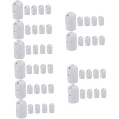 Gadpiparty 50 Stück e27e27 lampenfassung lampas turētājs Lampenhalterung Lampenfassungen und Lampenteile LED-Kronleuchter-Glühbirnen Austausch des Lampenknopfes Ersatzlampenfassung Kassette Suite