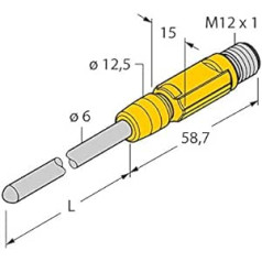 9910626-TTM-206A-CF-LIUPN-H1140-L150,Temperaturerfassung pnp/npn