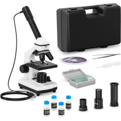 Skaitmeninis mikroskopas su 20-1280x didinimu USB RINKINYS