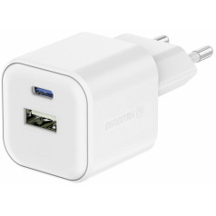 Swissten Tīkla Lādētājs GaN USB-C 20W PD / USB-A 18W QC