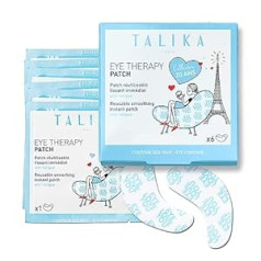 Talika Eye Therapy Patch Eye Pads Refill Pack - Acu spilventiņi pret tumšajiem lokiem un maisiņiem zem acīm - Atkārtoti lietojami acu plāksteri - Atsvaidzinātām acīm - 1 pāris acu spilventiņi, 6 gab.