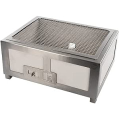 SousVideTools Konro-Grill, Keramik, Medium, traditioneller japanischer Hibachi-Grill, 20,5 x 54,6 x 35,0 cm