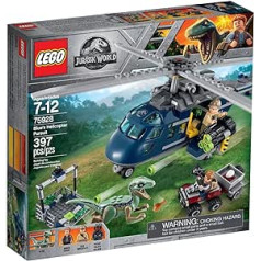 LEGO 75928 Jurassic World Blue's Helicopter Pursuit Forša bērnu rotaļlieta, viena