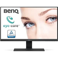 BenQ GW2780 68,58 cm (27 colių) LED monitorius (Full HD, Eye Care, IPS-Panel technologija, HDMI, DP, garsiakalbis) juodas [energijos klasė A +++ - D]