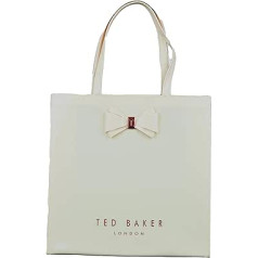 Ted Baker Alacon Large Ivory Cream gaiši rozā liela lentes iepirkumu soma Liela, gaiši rozā