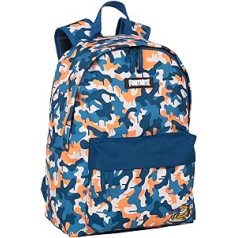 Fortnite mugursoma American Blue Camo - skolas soma ar galveno nodalījumu un priekšējo kabatu - ar klēpjdatora nodalījumu un oderētu iekšpusi - Ergonomiskas, polsterētas siksnas - 41 x 31 x 13,5 cm - Rotaļlietu somas