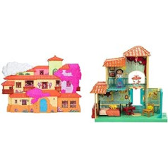 Disney Encanto Madrigal House 219384-1SOC Colorful ir Disney 220314 Encanto Mirabel kambarių žaidimų rinkinys su Mirabel figūra
