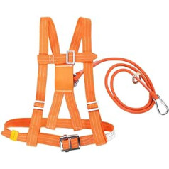 Demeras laipiojimo diržų komplektas viršutinei kūno daliai Reguliuojamas saugos diržas su virve ir kabliu gelbėjimo darbams iš oro