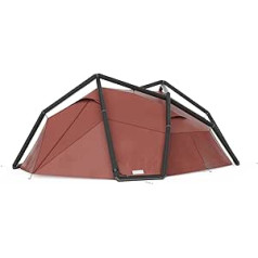 HEIMPLANET Original | Backdoor V2, 4 Personen Zelt | Aufblasbares Camping Zelt | Außenzelt und Zeltboden - 5000mm Wassersäule | Ohne Zeltstangen | Unterstützt 1% for The Planet