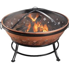 Peaktop Garten Holzkamin Patio Metallschale Feuer Hitze FP35