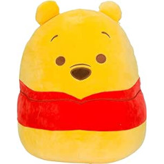 Squishmallows SQK0302 Vinnijs Pūks 35 cm Oficiālā Kelly Toys plīša īpaši mīksta mīksta rotaļlieta