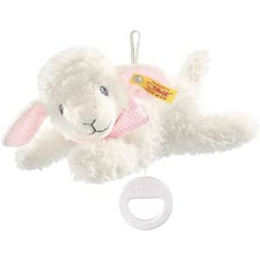 Steiff 25 cm Sweet Dreams Lamb mūzikas kaste (rozā)