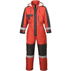 Portwest Winter Overall, Größe: L, Farbe: Rot, S585RERL