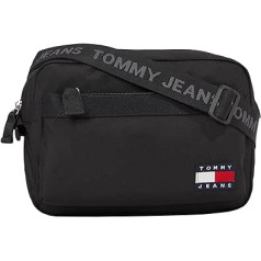 Tommy Jeans vīriešu plecu soma Daily Crossover maza, melna, viena izmēra, melna