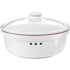 Römertopf – Source Of Oven and Casserole Dish with Lid, White