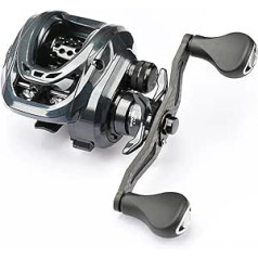 Makšķerēšanas spoles Zema profila Baitcast Spole 7 kg Drag High Strength Baitcasting Reel 7.1:1, 182G Makšķerēšanas spole gariem metieniem Karpu spole