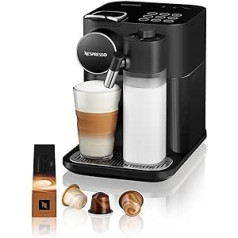 Nespresso De'Longhi EN640.B Gran Lattissima kafijas kapsulu automāts ar automātisku piena sistēmu, 19 bāru spiediens, 1400 W, melns