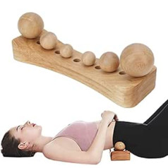 Psoas Muscle Release Tool 6 Masāžas galvas relaksācijas rīks Ķermeņa masāža muguras dziļo audu relaksācijai Masāžas rīks Trigger Point Wood Therapy Massager