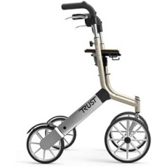 Trustcare Let's Go Out Rollator bēšs/sudrabs, 59,5 cm