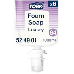 „Tork 524901 Luxury Foam Soap S4 Blossom Fragrance“ 6 × 1000 ml