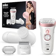 Braun Silk-Épil 9 SkinSpa 9-961v mitrais un sausais epilators