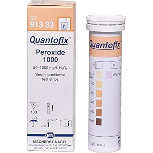 quantofix 1167509 peroxidfreies Test Stick, 6 mm x 95 mm (100 Stück)