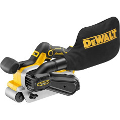 DEWALT DCW220NT-XJ Akumulatora slīpmašīna 18 V, slīpmašīna, akumulatora slīpmašīna, 75 x 533 mm siksnas izmērs