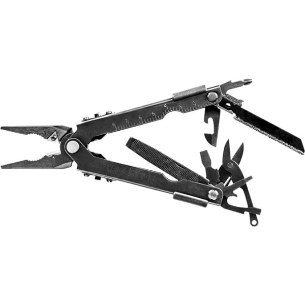 Gerber Multi-Tool ohne Messer mit Nylon-Scheide, Einhandöffnung und 14 Funktionen, MP600 Bladeless, Schwarz, 30-000952