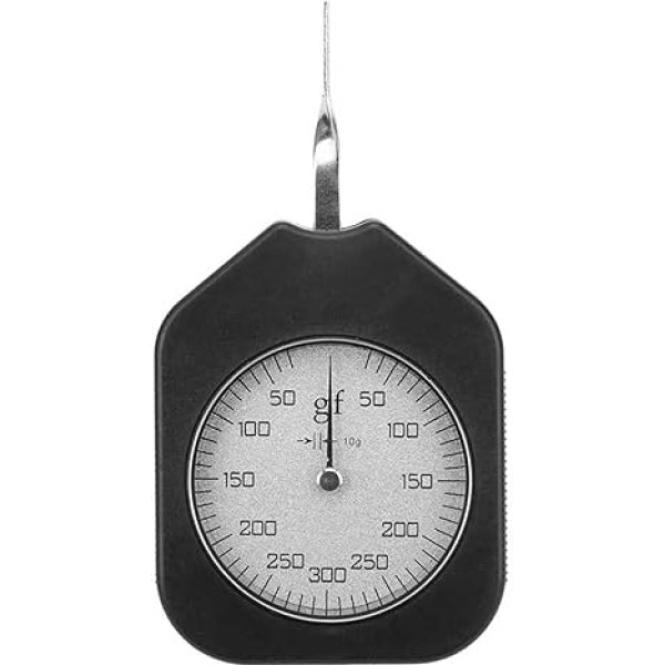 Digitales Kraftmessgerät Zifferblattspannungsmesser Spannmesser Single Nadel Switch Dynamometer 100g / 150g / 300g for Messwerksmesswerkzeuge für das Unterrichtsschullabor (Color : 300g)