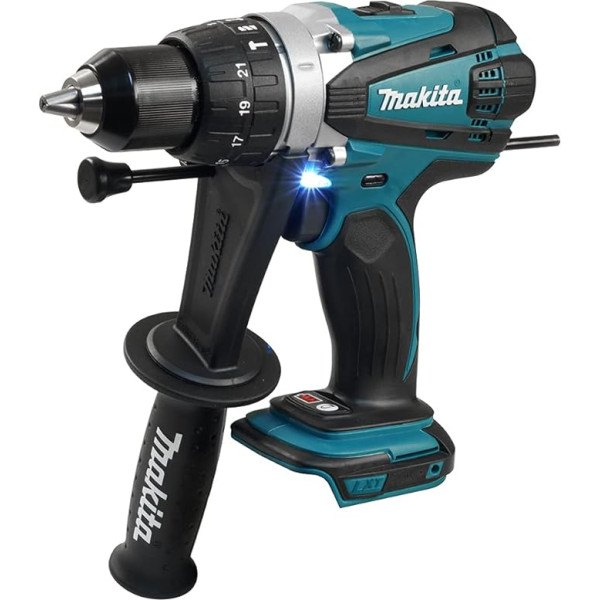 Makita DHP458Z 18V tikai korpusa 18V akumulatora kompaktais 2 ātrumu kombinētais urbis